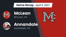 Recap: McLean  vs. Annandale  2021