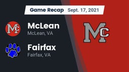 Recap: McLean  vs. Fairfax  2021