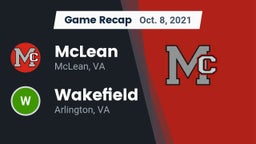 Recap: McLean  vs. Wakefield  2021