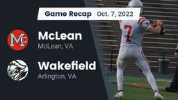 Recap: McLean  vs. Wakefield  2022