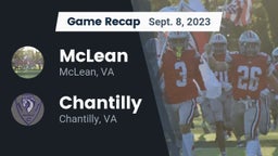Recap: McLean  vs. Chantilly  2023