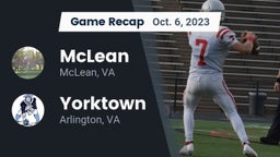 Recap: McLean  vs. Yorktown  2023
