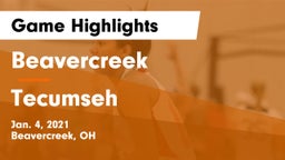 Beavercreek  vs Tecumseh  Game Highlights - Jan. 4, 2021