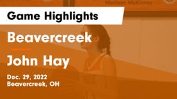 Beavercreek  vs John Hay  Game Highlights - Dec. 29, 2022