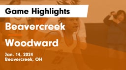 Beavercreek  vs Woodward  Game Highlights - Jan. 14, 2024