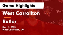 West Carrollton  vs Butler  Game Highlights - Dec. 1, 2023
