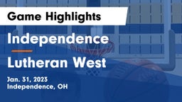 Independence  vs Lutheran West  Game Highlights - Jan. 31, 2023