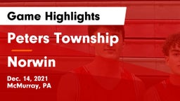 Peters Township  vs Norwin  Game Highlights - Dec. 14, 2021