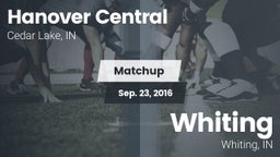 Matchup: Hanover Central vs. Whiting  2016
