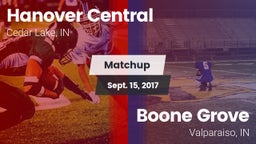 Matchup: Hanover Central vs. Boone Grove  2017