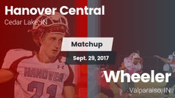 Matchup: Hanover Central vs. Wheeler  2017