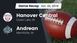 Recap: Hanover Central  vs. Andrean  2018