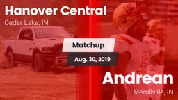 Matchup: Hanover Central vs. Andrean  2019