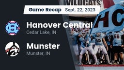 Recap: Hanover Central  vs. Munster  2023