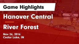 Hanover Central  vs River Forest  Game Highlights - Nov 26, 2016