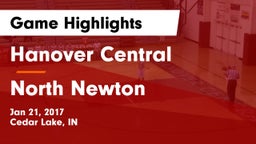 Hanover Central  vs North Newton  Game Highlights - Jan 21, 2017