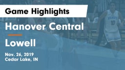 Hanover Central  vs Lowell  Game Highlights - Nov. 26, 2019
