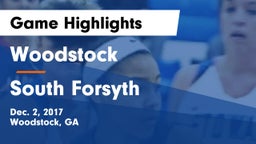 Woodstock  vs South Forsyth  Game Highlights - Dec. 2, 2017