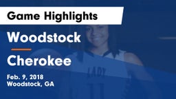 Woodstock  vs Cherokee  Game Highlights - Feb. 9, 2018