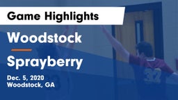 Woodstock  vs Sprayberry  Game Highlights - Dec. 5, 2020