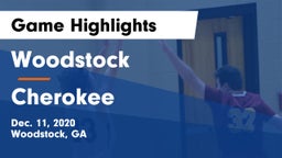 Woodstock  vs Cherokee  Game Highlights - Dec. 11, 2020