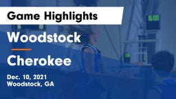 Woodstock  vs Cherokee  Game Highlights - Dec. 10, 2021