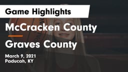 McCracken County  vs Graves County  Game Highlights - March 9, 2021