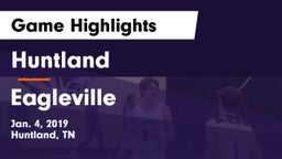 Huntland  vs Eagleville  Game Highlights - Jan. 4, 2019