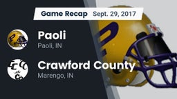 Recap: Paoli  vs. Crawford County  2017