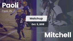 Matchup: Paoli  vs. Mitchell 2018