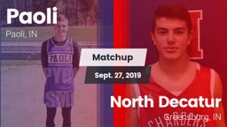 Matchup: Paoli  vs. North Decatur  2019