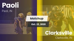 Matchup: Paoli  vs. Clarksville  2020