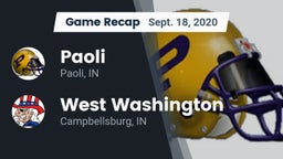 Recap: Paoli  vs. West Washington  2020