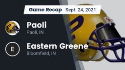 Recap: Paoli  vs. Eastern Greene  2021