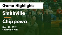 Smithville  vs Chippewa Game Highlights - Dec. 22, 2017
