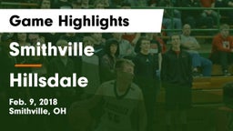 Smithville  vs Hillsdale  Game Highlights - Feb. 9, 2018