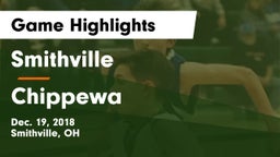 Smithville  vs Chippewa Game Highlights - Dec. 19, 2018