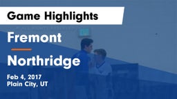 Fremont  vs Northridge  Game Highlights - Feb 4, 2017