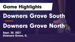 Downers Grove South  vs Downers Grove North Game Highlights - Sept. 30, 2021