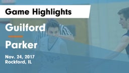 Guilford  vs Parker  Game Highlights - Nov. 24, 2017