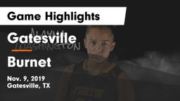 Gatesville  vs Burnet  Game Highlights - Nov. 9, 2019