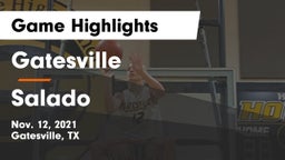 Gatesville  vs Salado   Game Highlights - Nov. 12, 2021