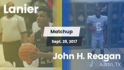 Matchup: Lanier vs. John H. Reagan  2017