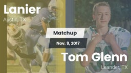 Matchup: Lanier vs. Tom Glenn  2017