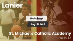 Matchup: Lanier vs. St. Michael's Catholic Academy 2018