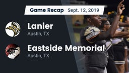 Recap: Lanier  vs. Eastside Memorial  2019