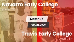 Matchup: Navarro vs. Travis Early College  2020