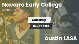 Matchup: Navarro vs. Austin LASA 2020