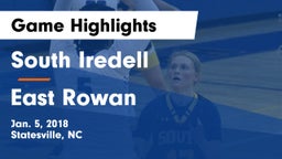 South Iredell  vs East Rowan Game Highlights - Jan. 5, 2018