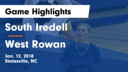 South Iredell  vs West Rowan  Game Highlights - Jan. 12, 2018